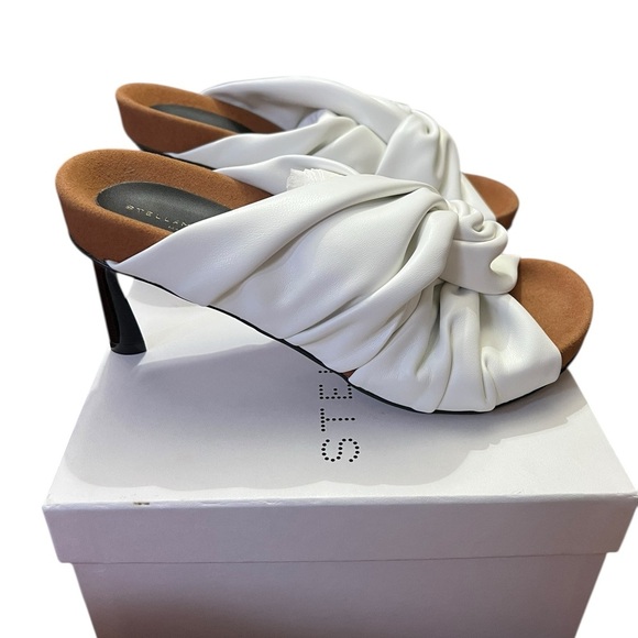 Stella McCartney Terra High Heel Slide Sandals - Picture 3 of 7